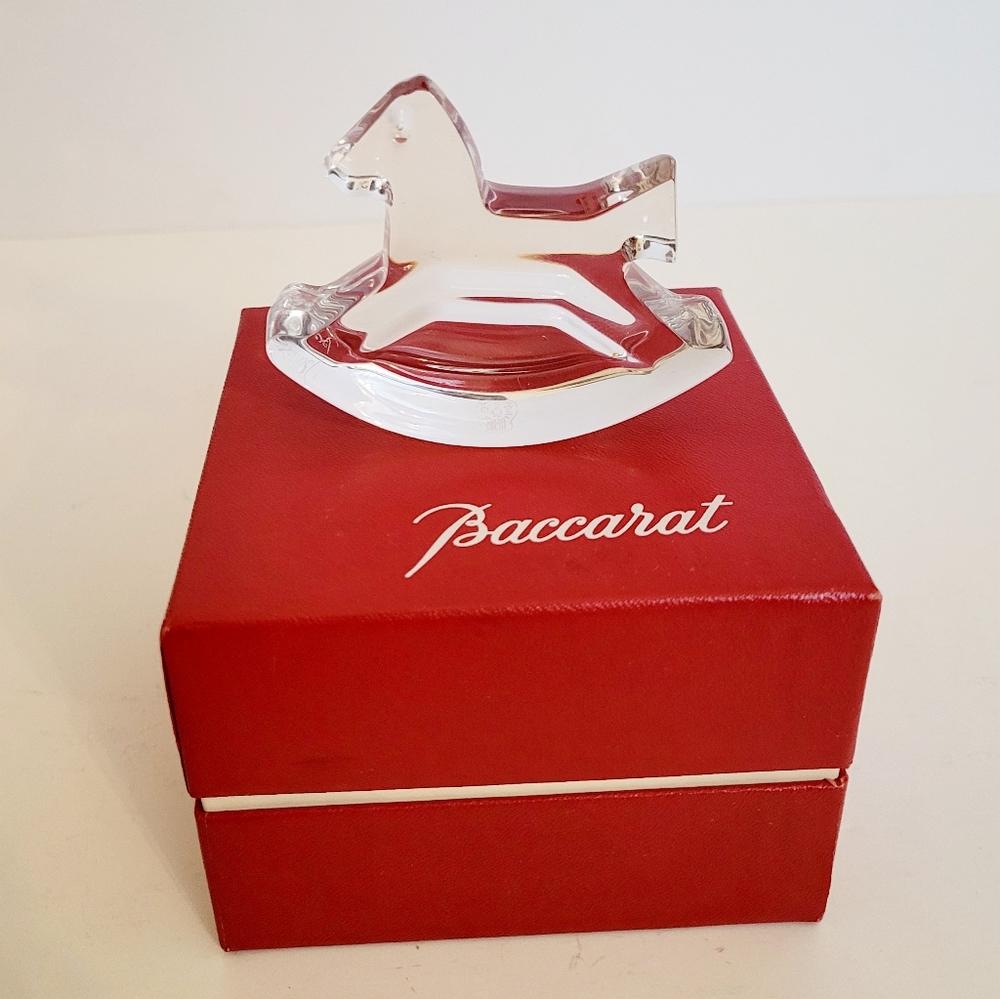 Baccarat rocking horse - Picture 2 of 8